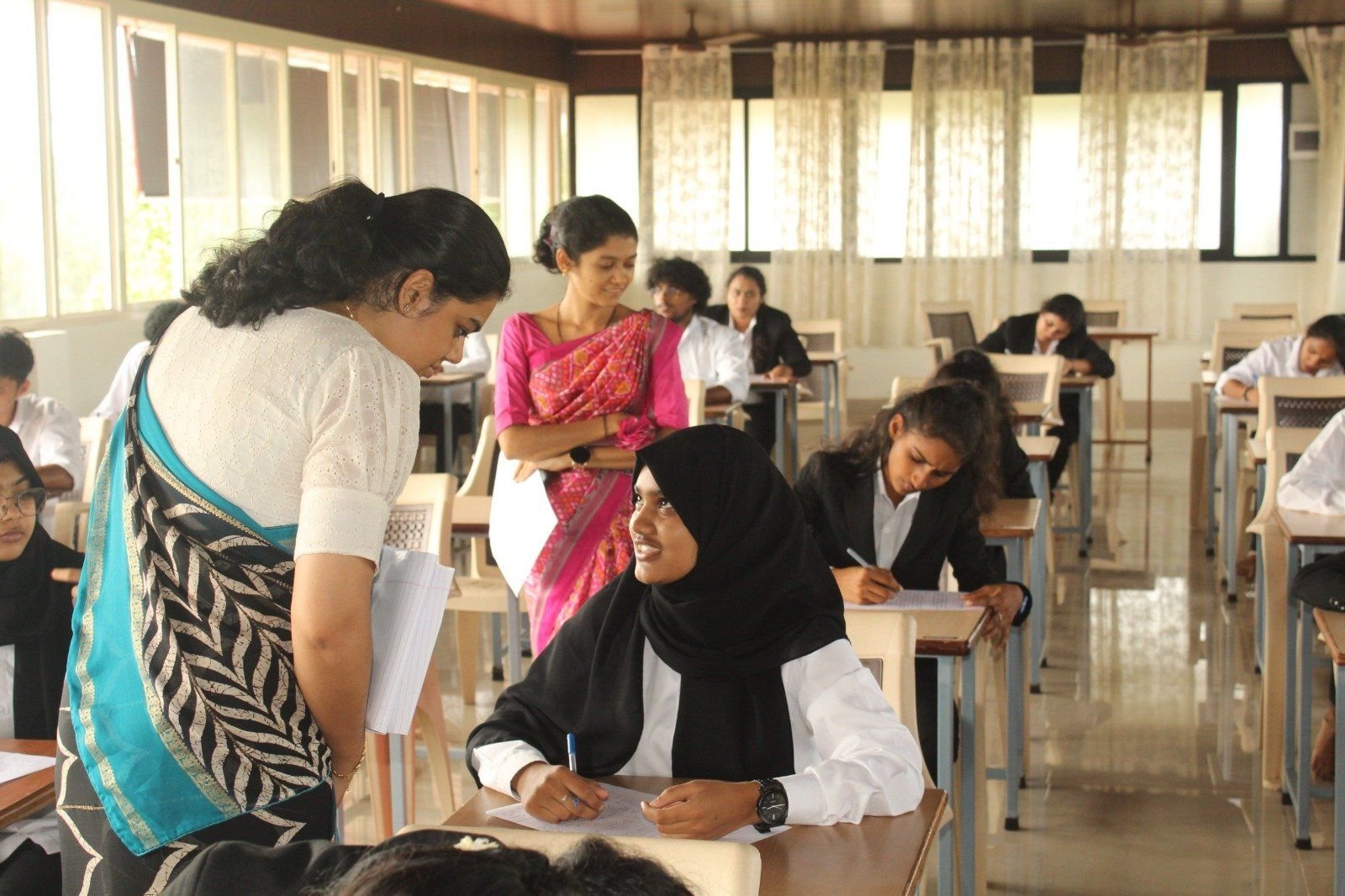 Invigilation during exams